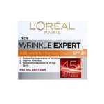 کرم روز لورآل ضد چروک حاوی +anti wrinkle intensive cream day 45