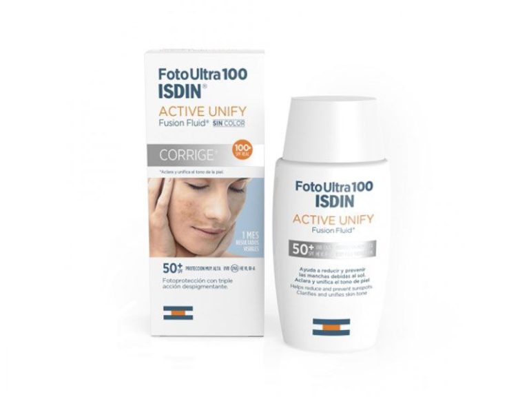 ضد آفتاب بی رنگ اکتیو یونیفای ایزدین SPF50