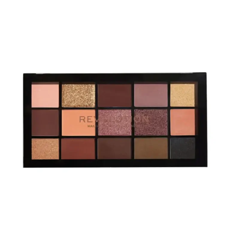 پالت سایه چشم 15 رنگ رولوشن مدل Velvet Rose