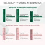 ویژگی سرم ترمیم کننده ریدل شات 100 VT – Pro Cica Reedle Shot